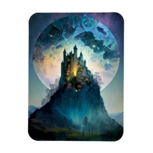Imán Magnate Fantasy Castle Magnet