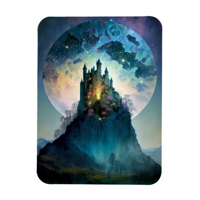 Imán Magnate Fantasy Castle Magnet (Vertical)