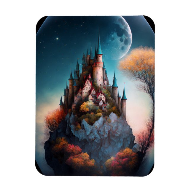 Imán Magnate Fantasy Castle Magnet (Vertical)