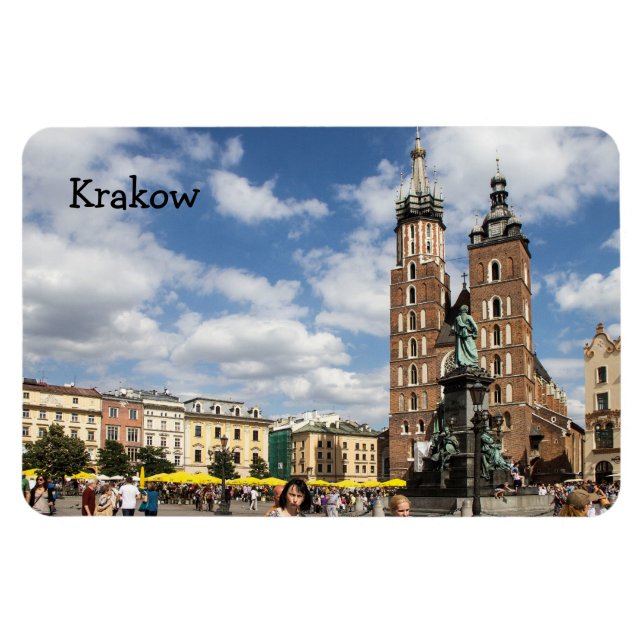Imán Magnate Flexi Premium de Cracovia (Horizontal)