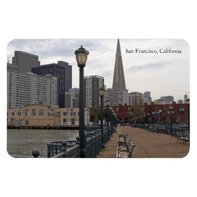 Imán Magnate flexi premium de San Francisco (Horizontal)