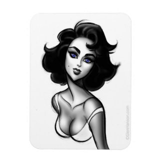 Imán Magnate flexi premium "Screen Goddess" de Glen Han