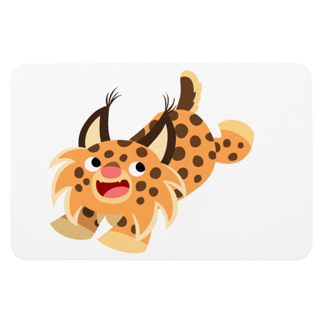 Imán Magnate flexible Bobcat Personalizado Prankish (Horizontal)