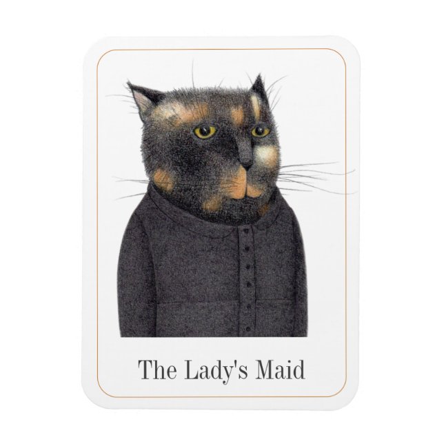 Imán Magnate flexible CAT 3x4 DE LADY + Texto II (Vertical)