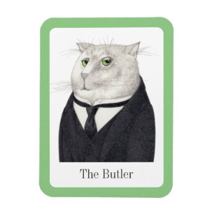 Imán Magnate flexible CAT 3x4 para BUTLER + texto