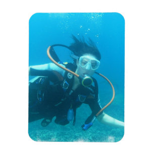 Imán Magnate flexible Chica Scuba