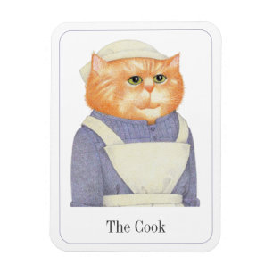 Imán Magnate flexible COOK CAT 3x4 + Texto II