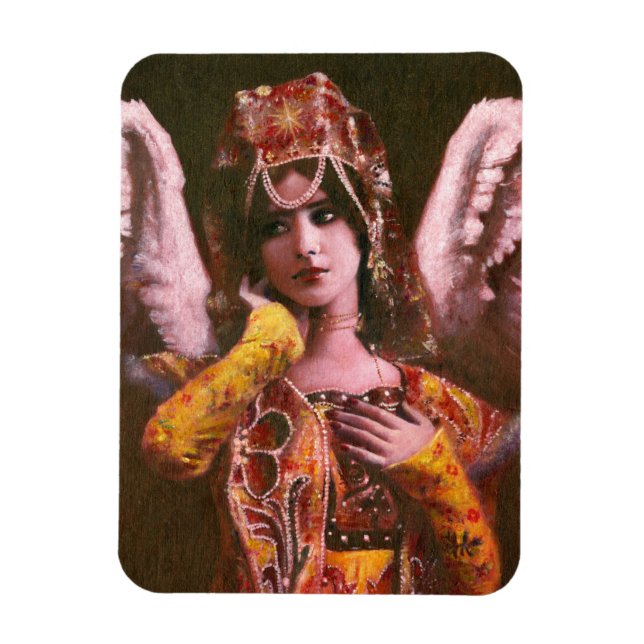 Imán Magnate flexible de ángel ventilado decorativo (Vertical)