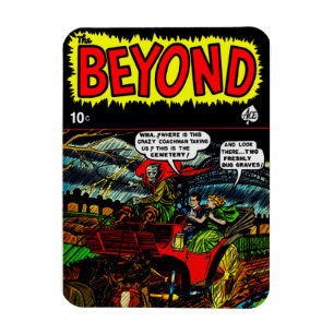 Imán Magnate flexible de historietas "The Beyond" vinta
