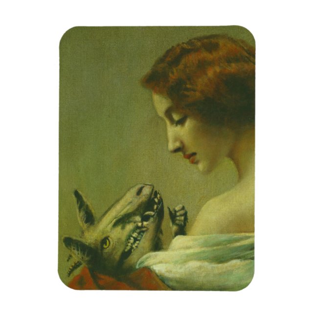 Imán Magnate Flexible De La Madre Y El Bebé (Vertical)