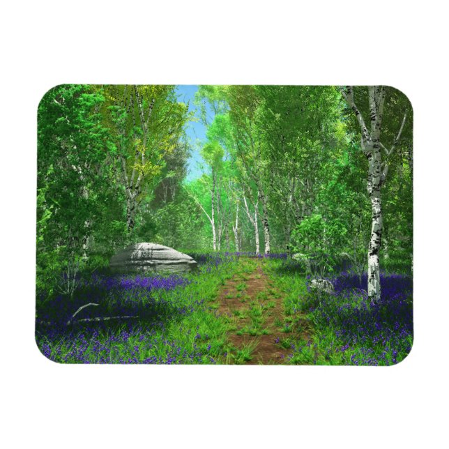 Imán Magnate flexible de luz azul (Horizontal)