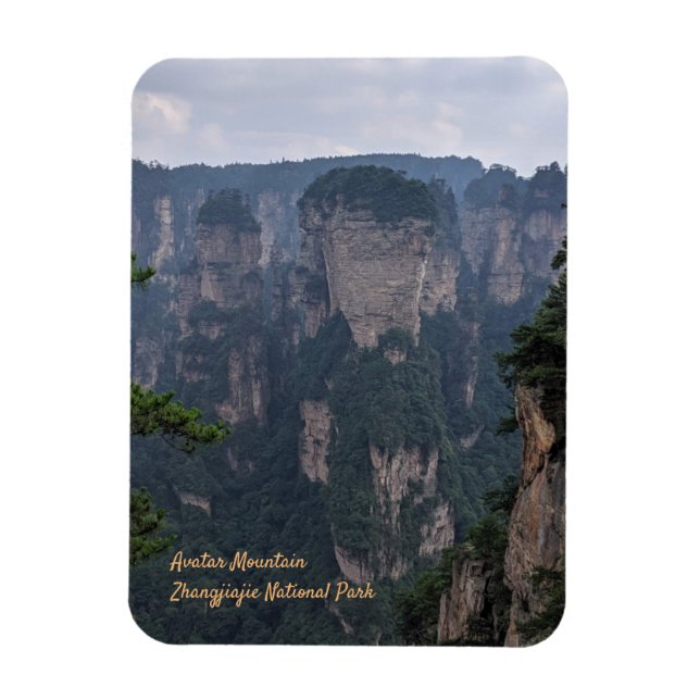 Imán Magnate flexible de montaña de avatar (Vertical)