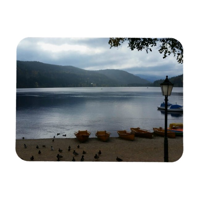 Imán Magnate flexible de Titisee Lake Germany (Horizontal)