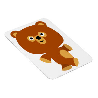 Imán Magnate flexible del oso del Personalizado asserat