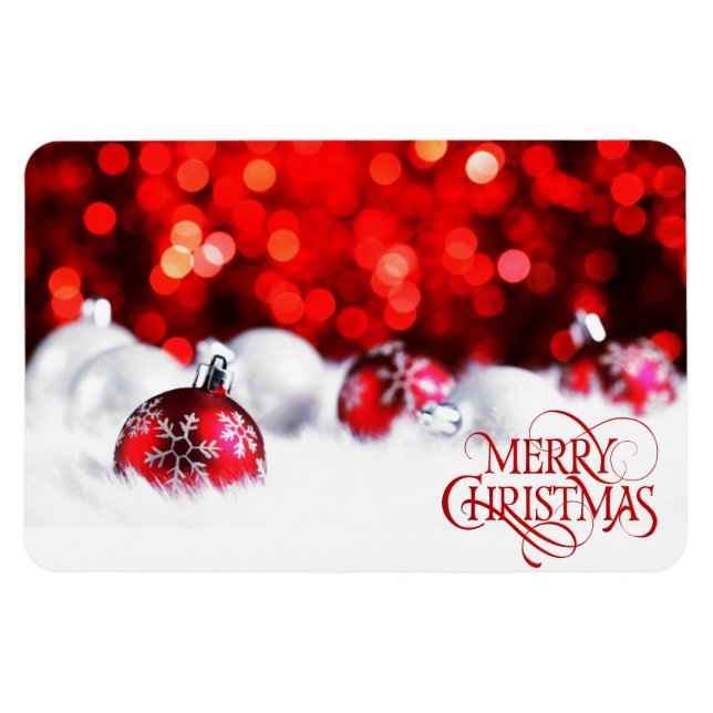 Imán Magnate flexible "Feliz Navidad" (Horizontal)