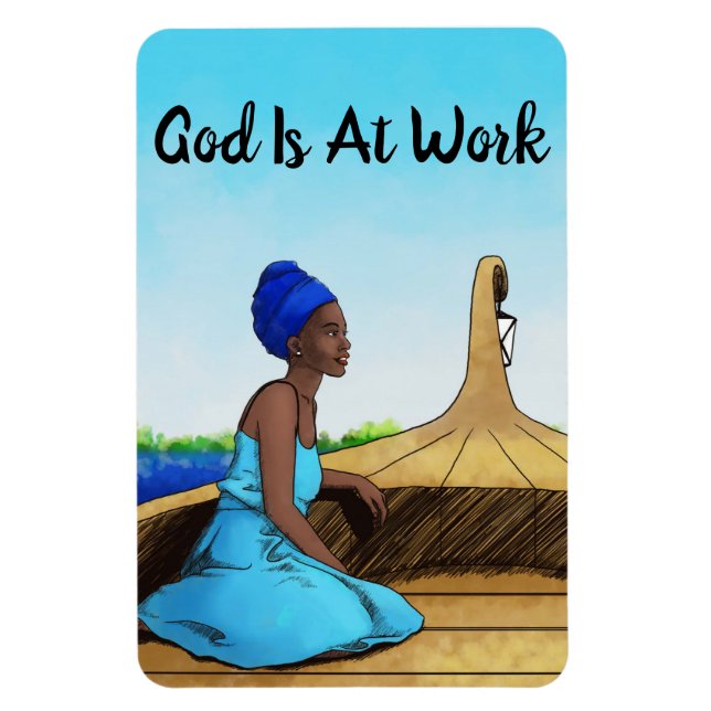 Imán Magnate flexible fotográfico inspirador (Vertical)