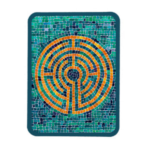 Imán Magnate flexible LABYRINTH II 3x4 - Verde