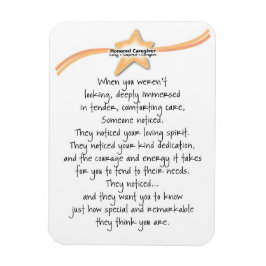 Imán Magnate flexible para cuidadores honrados