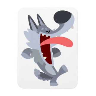 Imán Magnate flexible Personalizado de baile lindo Wolf