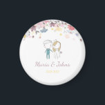 Imán Magnate floral de acuarela de primavera colorida<br><div class="desc">Floral de color primavera colorida El diseño se caracteriza por los colores polvorientos y variados de primavera. El diseño refleja la vitalidad de la primavera y la diversidad de sus colores. el diseño con un toque de primavera colorido de nuevos comienzos y sueños se hace realidad. Artículos coincidentes disponibles en...</div>