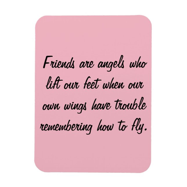 Imán Magnate fotográfico de amistad (Vertical)