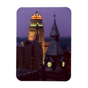 Imán Magnate fotográfico de Buffalo New York jhelene 3"