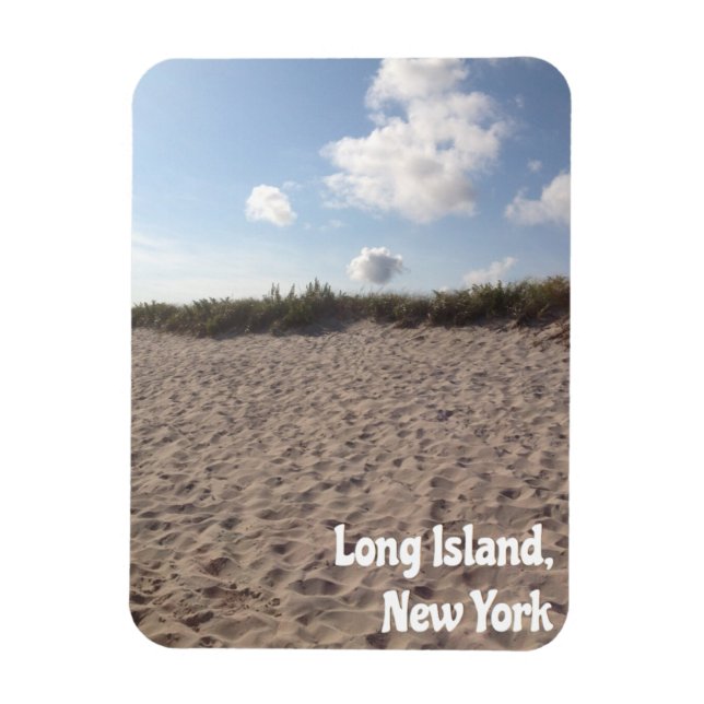 Imán Magnate fotográfico de Long Island (Vertical)