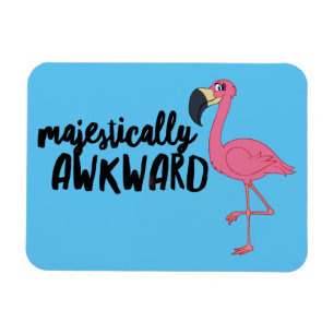 Imán Magnate fotográfico Flamingo 3"x4" majestuoso