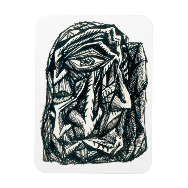 Imán Magnate fotográfico flexible (Vertical)