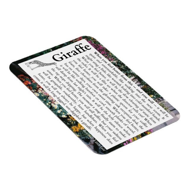 Imán Magnate fotográfico flexible (Lado Derecho)