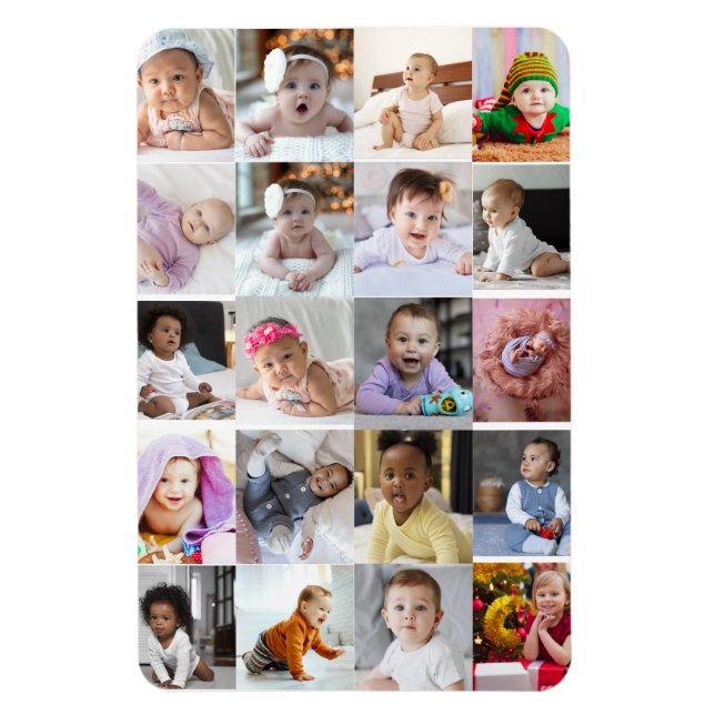 Imán Magnate fotográfico flexible (Vertical)