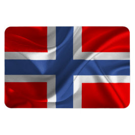Imán Magnate fotográfico flexible #Bandera noruega