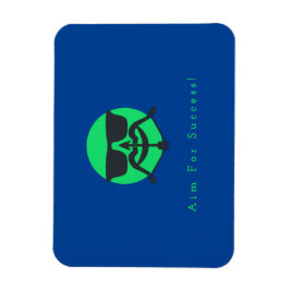 Imán Magnate fotográfico flexible de barba y flecha