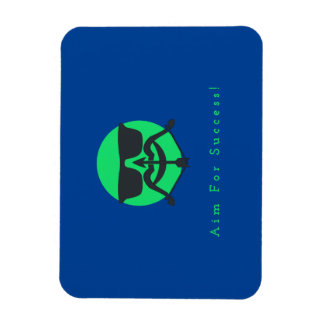 Imán Magnate fotográfico flexible de barba y flecha