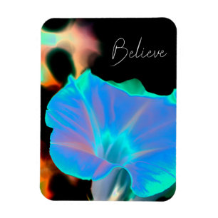 Imán Magnate fotográfico flexible de flores