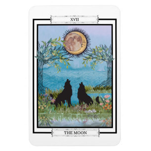 Imán Magnate fotográfico flexible de la tarjeta Moon T