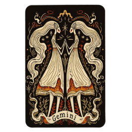 Imán Magnate fotográfico flexible Gemini Arte zodiaco c