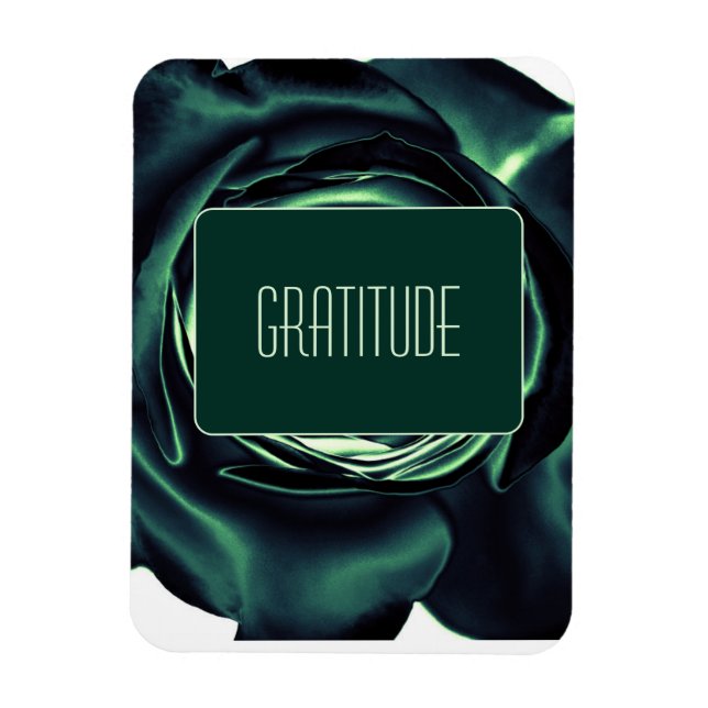 Imán Magnate fotográfico flexible "Gratitud" (Vertical)