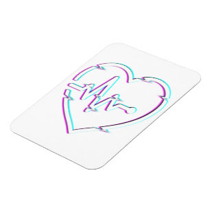 Imán Magnate fotográfico flexible para control cardiaco