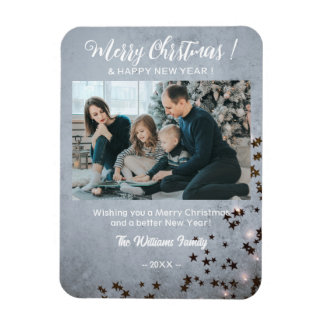 Imán Magnate fotográfico flexible para Navidades elegan
