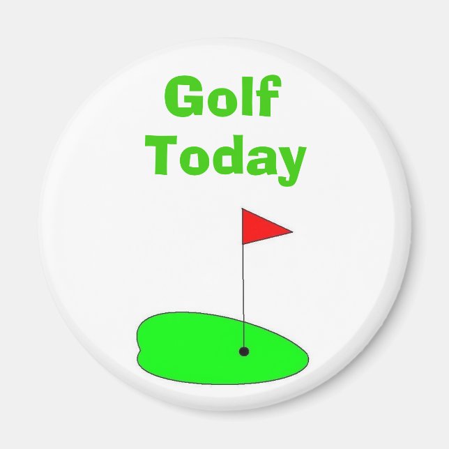 Imán Magnate Golf Today (Frente)