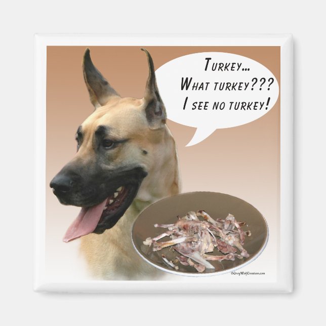 Imán Magnate Great Dane Turkey (Frente)