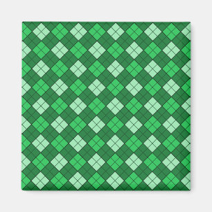 Imán Magnate Green Plaid