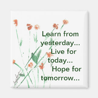 Imán Magnate Inspirador cuadrado