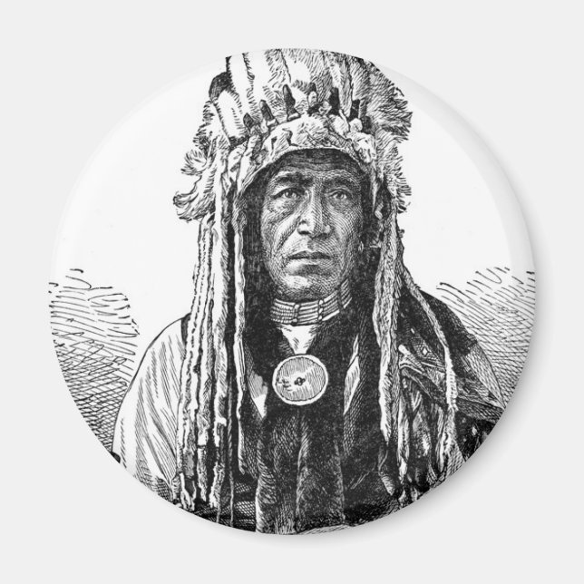 Imán Magnate jefe indio (Frente)