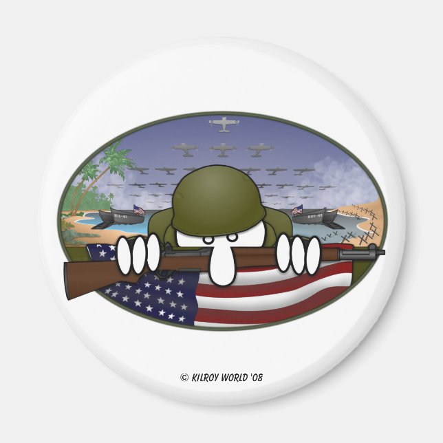 Imán Magnate KK WW2 (Frente)