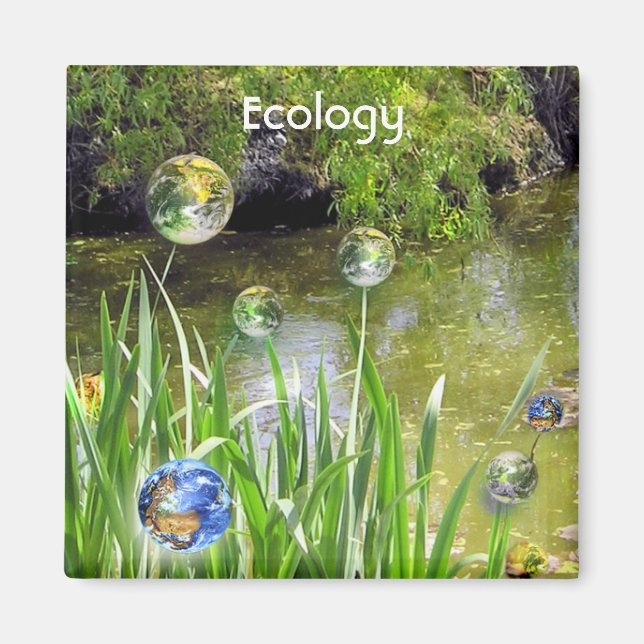 Imán Magnate Madre Tierra (Frente)