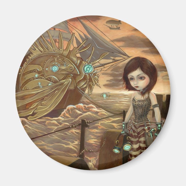 Imán Magnate "Marítimo Amanecer" (Frente)