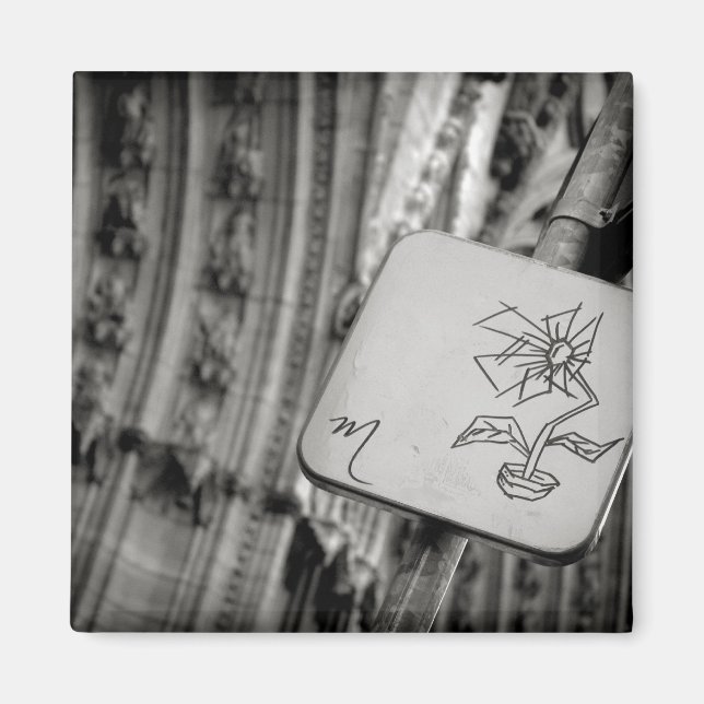 Imán Magnate moderno de la floración (Frente)