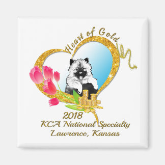 Imán Magnate nacional de KCA 2018 con logotipo